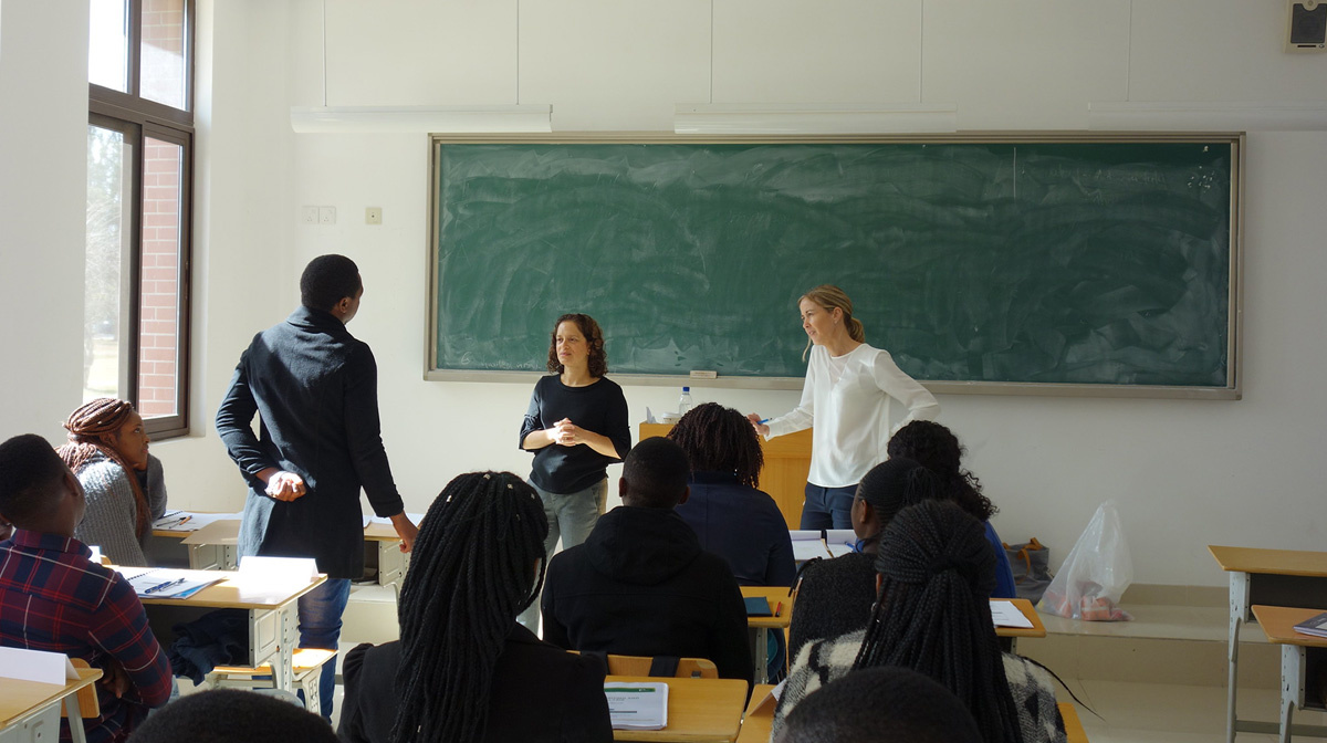 Teaching at the University of<br>Zambia School of Law