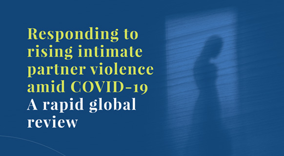 Responding to rising intimate partner violence amid COVID-19 – A rapid global review
