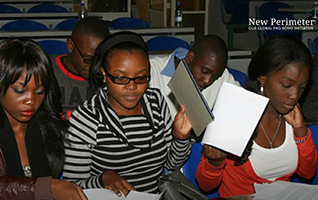 New Perimeter and Pfizer Inc. teams train Zambian law students in legal writing and analysis